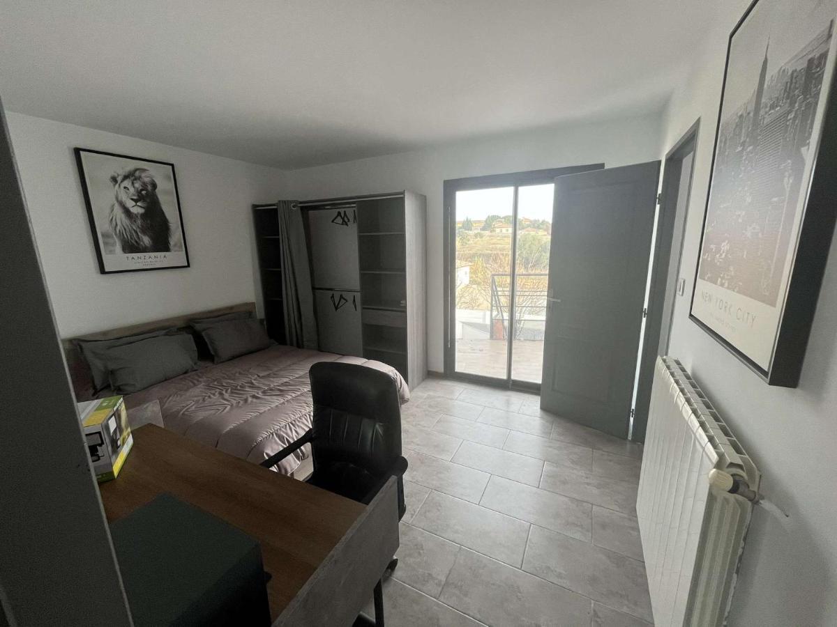 Superbe Appartement Avec Piscine Et Spa Privatif Villeneuve-lès-Béziers Eksteriør billede
