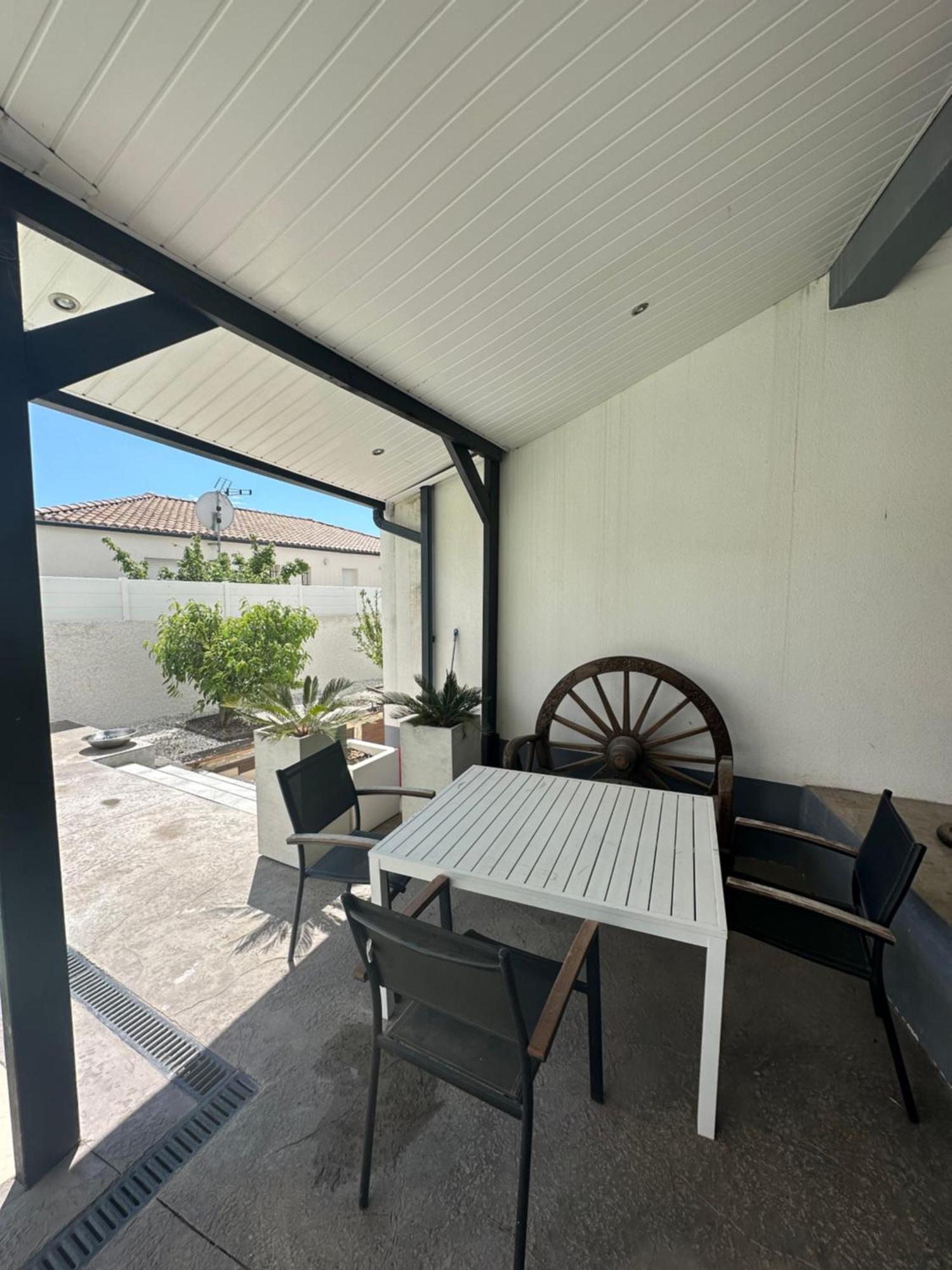 Superbe Appartement Avec Piscine Et Spa Privatif Villeneuve-lès-Béziers Eksteriør billede